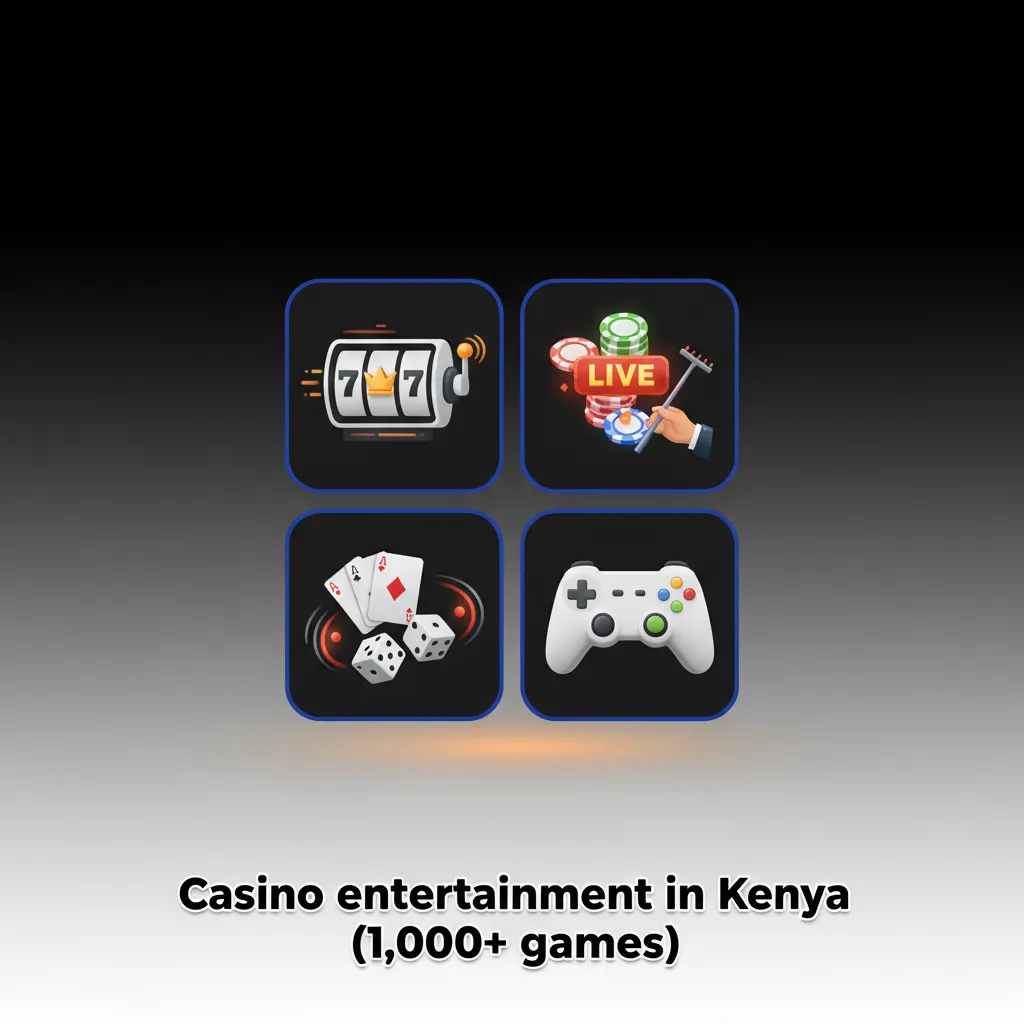 WinWin Kenya casino: 1,000+ games—slots, roulette, blackjack, poker, baccarat, jackpots, live tables, mobile-ready.