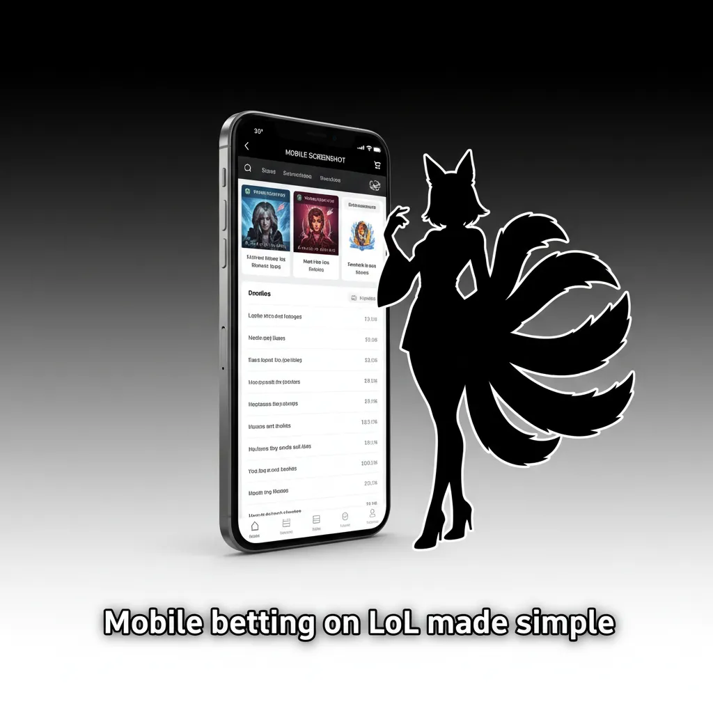 Phone displaying WinWin app for League of Legends betting in Kenya, showing live odds, KES stakes, and LCK/LEC markets.